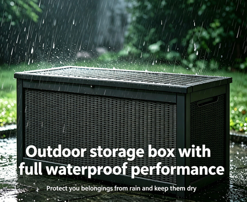 Weatherproof Deck Box: Ideal for All Outdoor Conditions