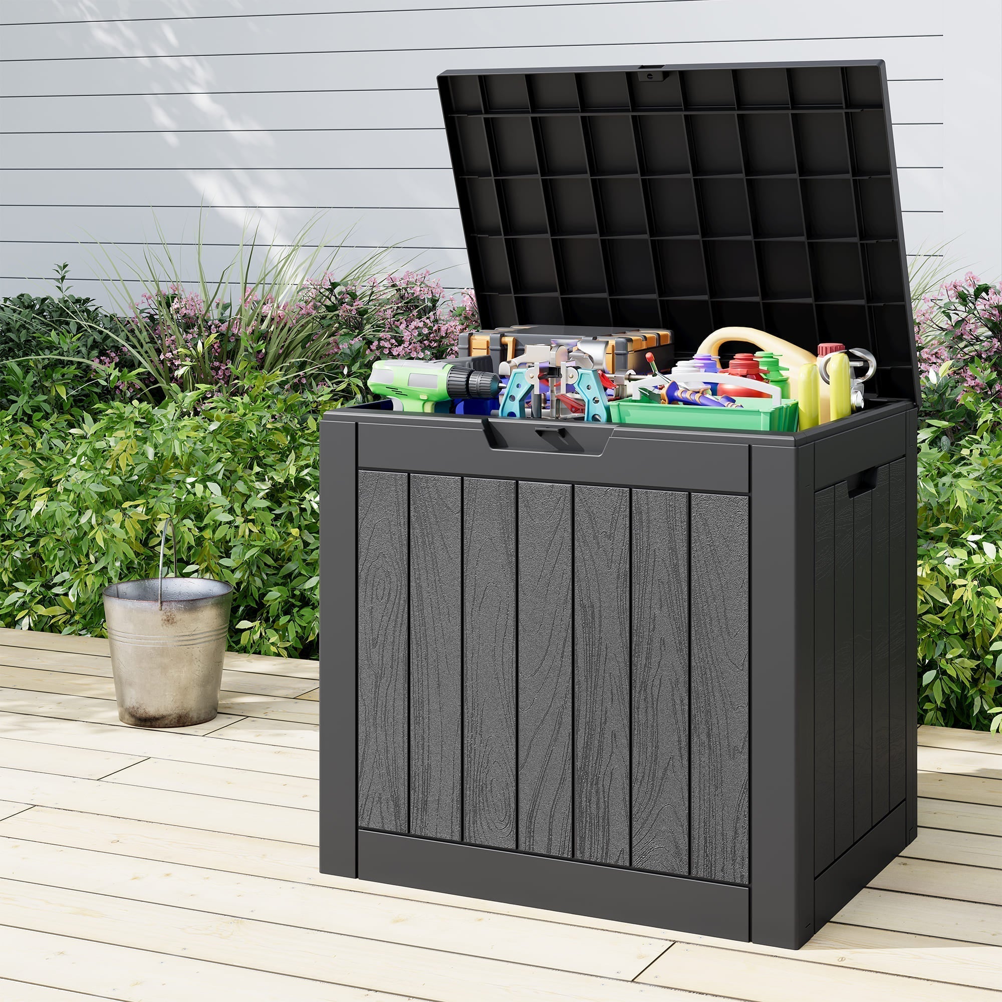 Refresh Your Outdoor Layout With a Practical Resin Patio Storage Box