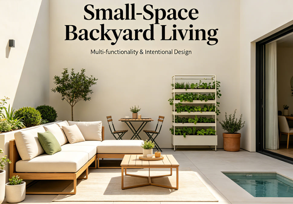 Small-Space Backyard Living: Make the Most of a Tiny Patio or Balcony