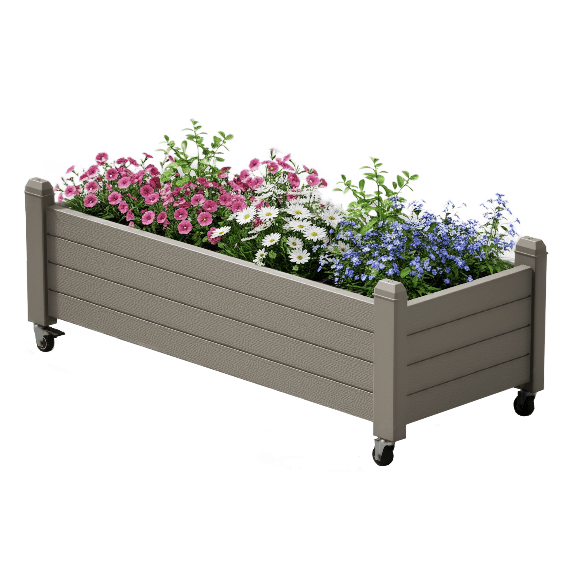 Raised Planting Bed with Trellis/No Trellis