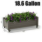 Raised Planting Bed with Trellis/No Trellis