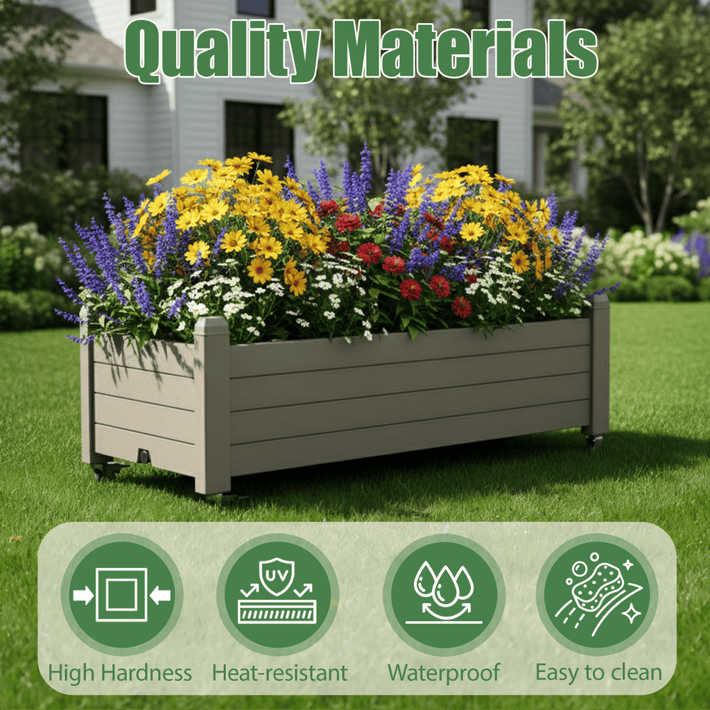 Rolling  Garden Bed