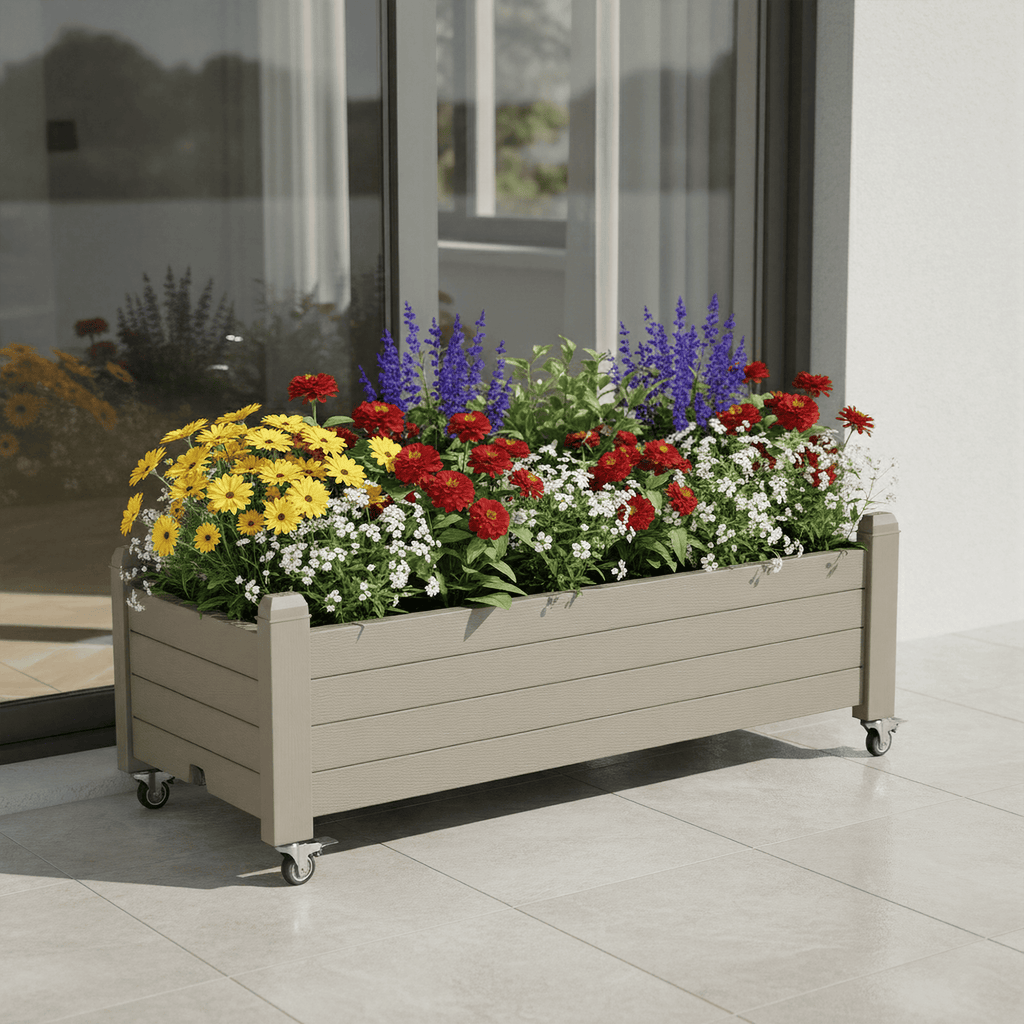 Rolling  Garden Bed