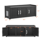 Hidden Cat House Furniture with Single/Double Door