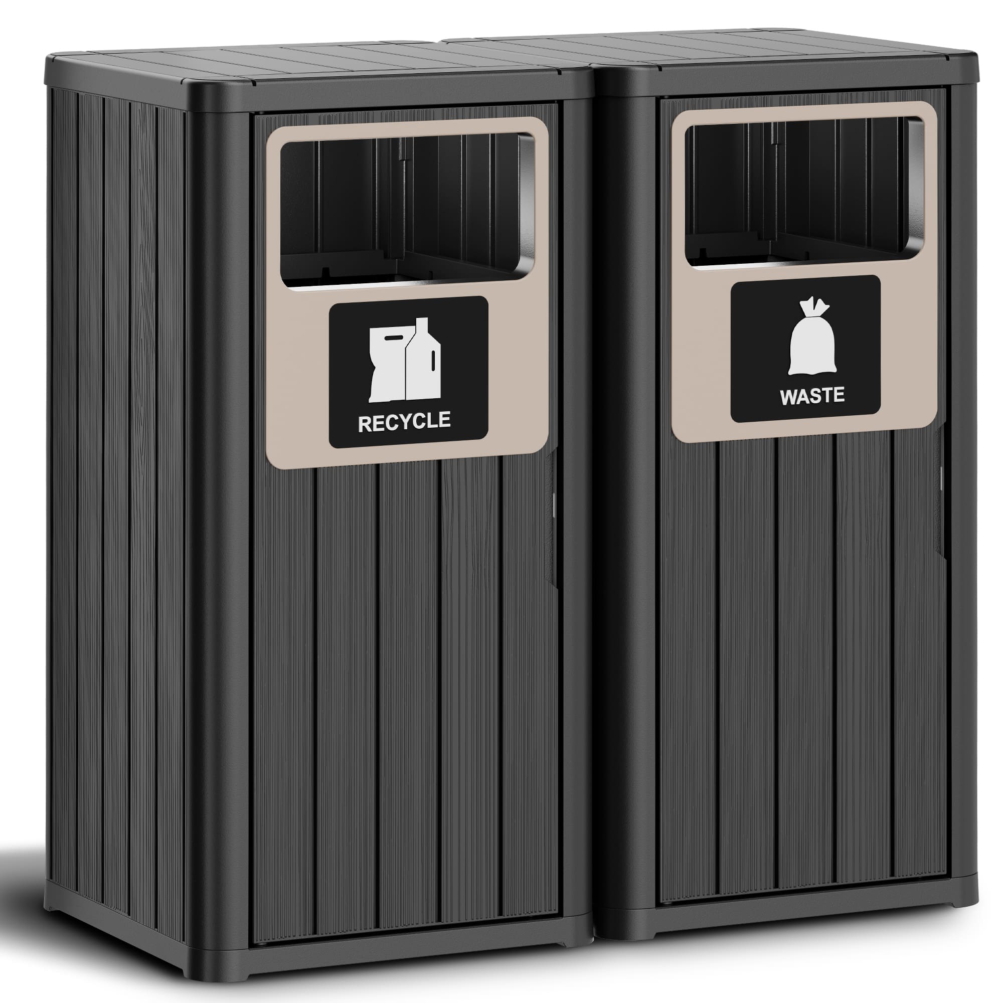 22 Gallon Trash Can Single/Double/Triple