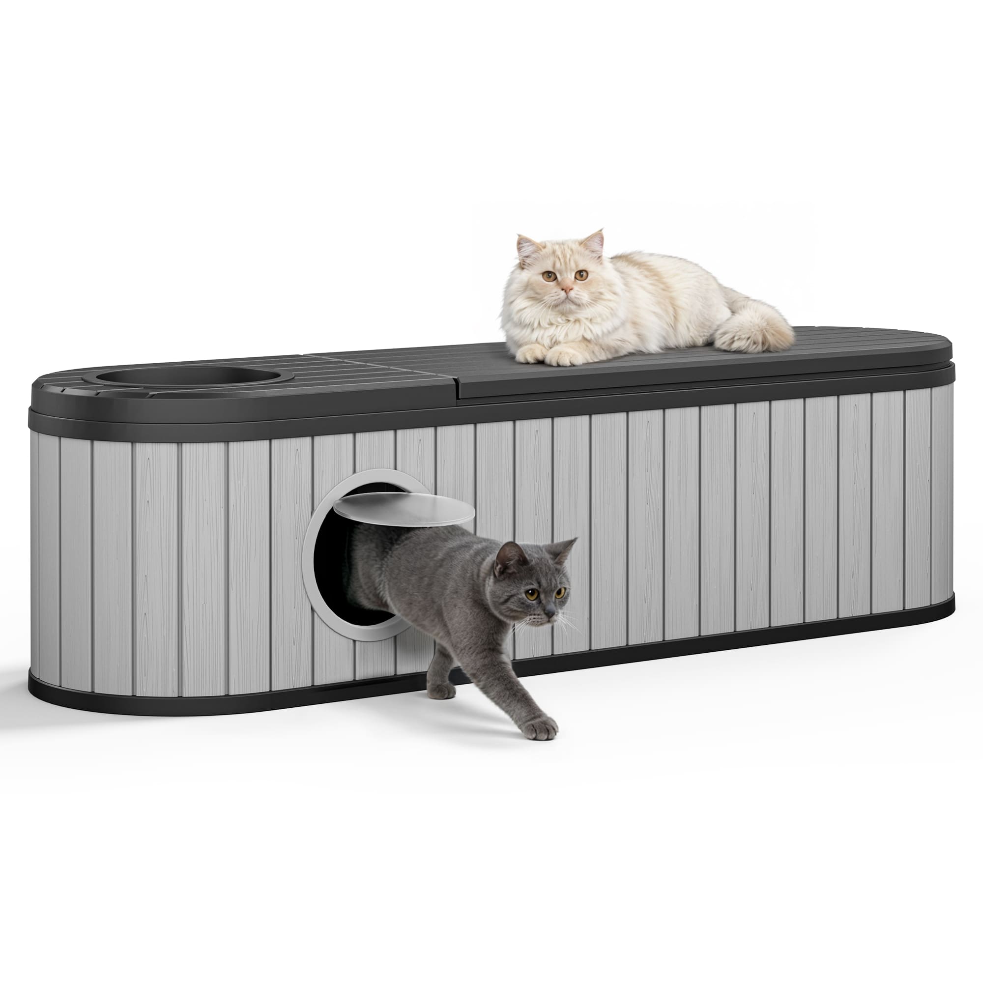 3-in-1 Cat House Cabinet