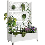 Raised Planting Bed with Trellis/No Trellis