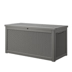 260 Gallon Storage Deck Box Black/Gray