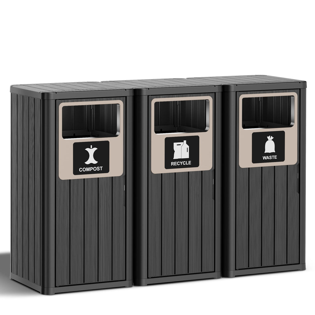 22 Gallon Trash Can Single/Double/Triple