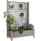 Raised Planting Bed with Trellis/No Trellis