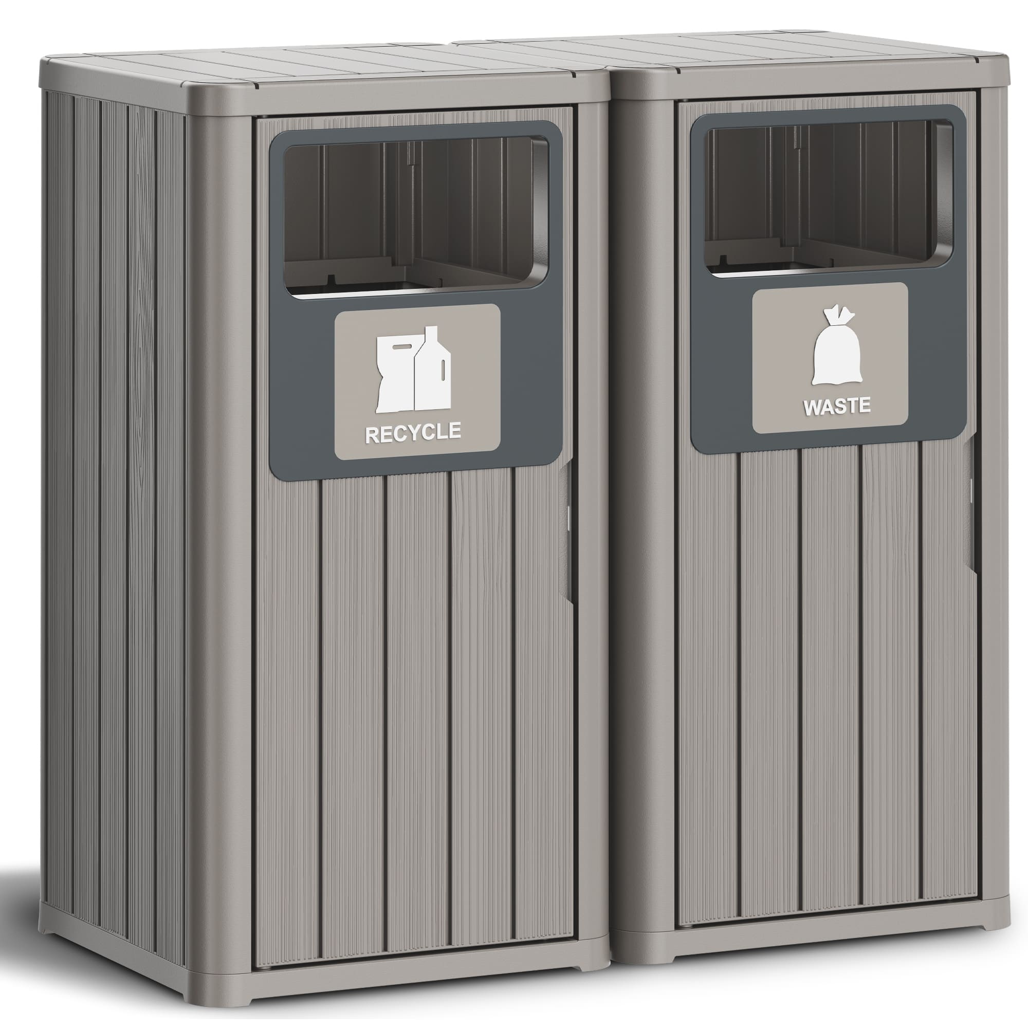 22 Gallon Trash Can Single/Double/Triple