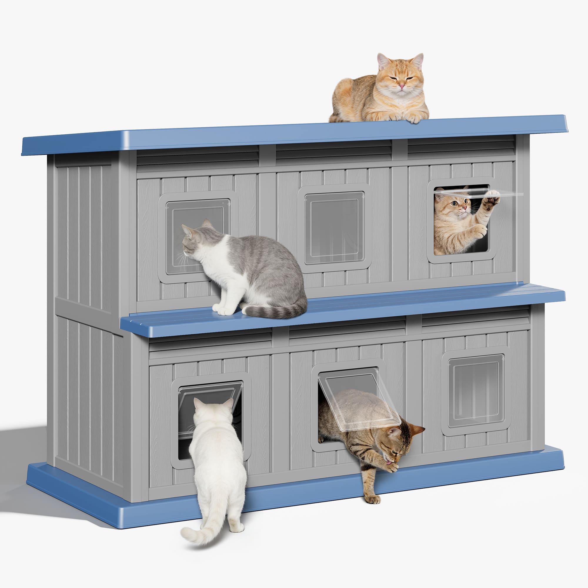 2-Story Cat Apartment Main image