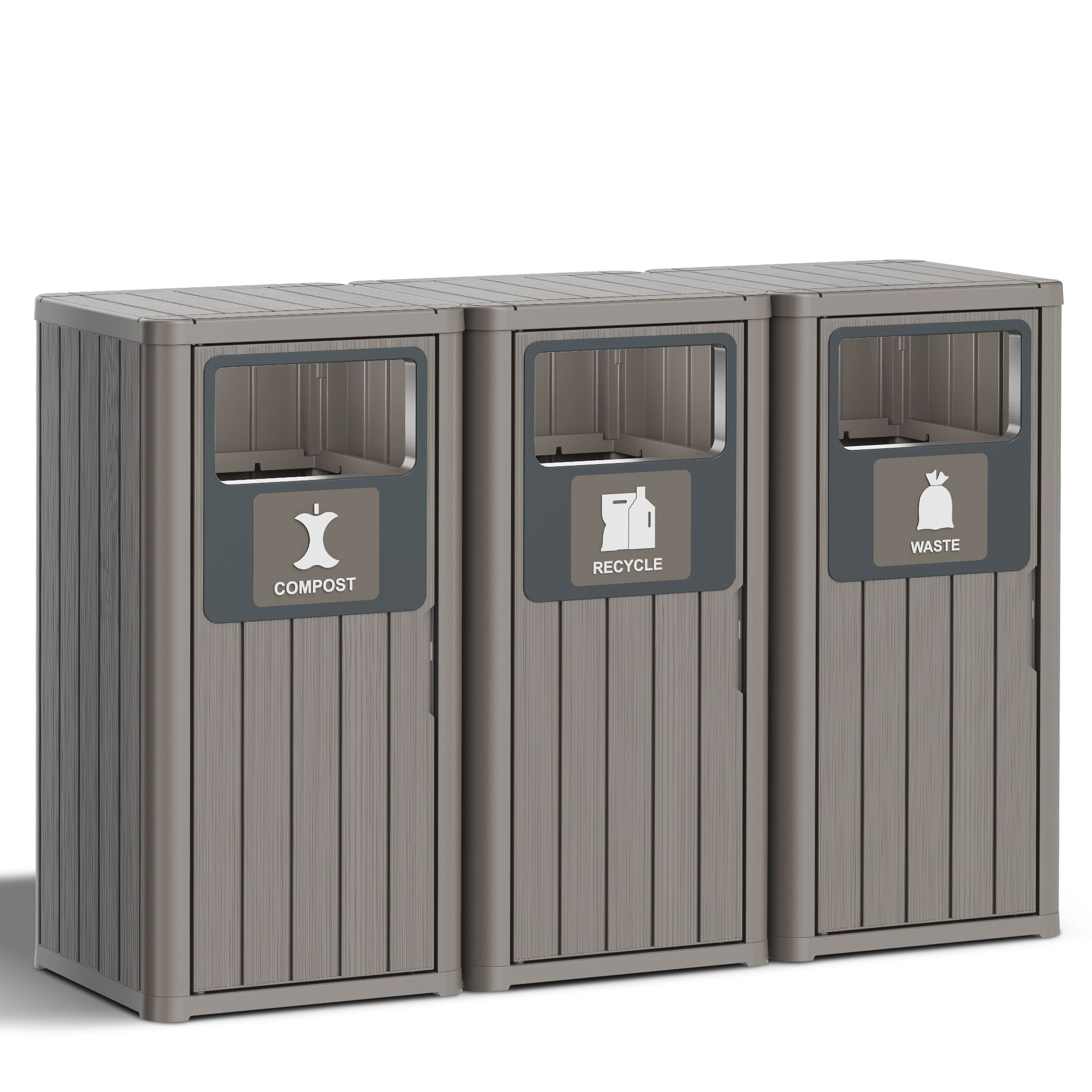 22 Gallon Trash Can Single/Double/Triple