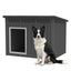 Slanted Roof Kennel for Large/Medium Dogs