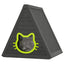 Triangle Cat House with Transparent Door