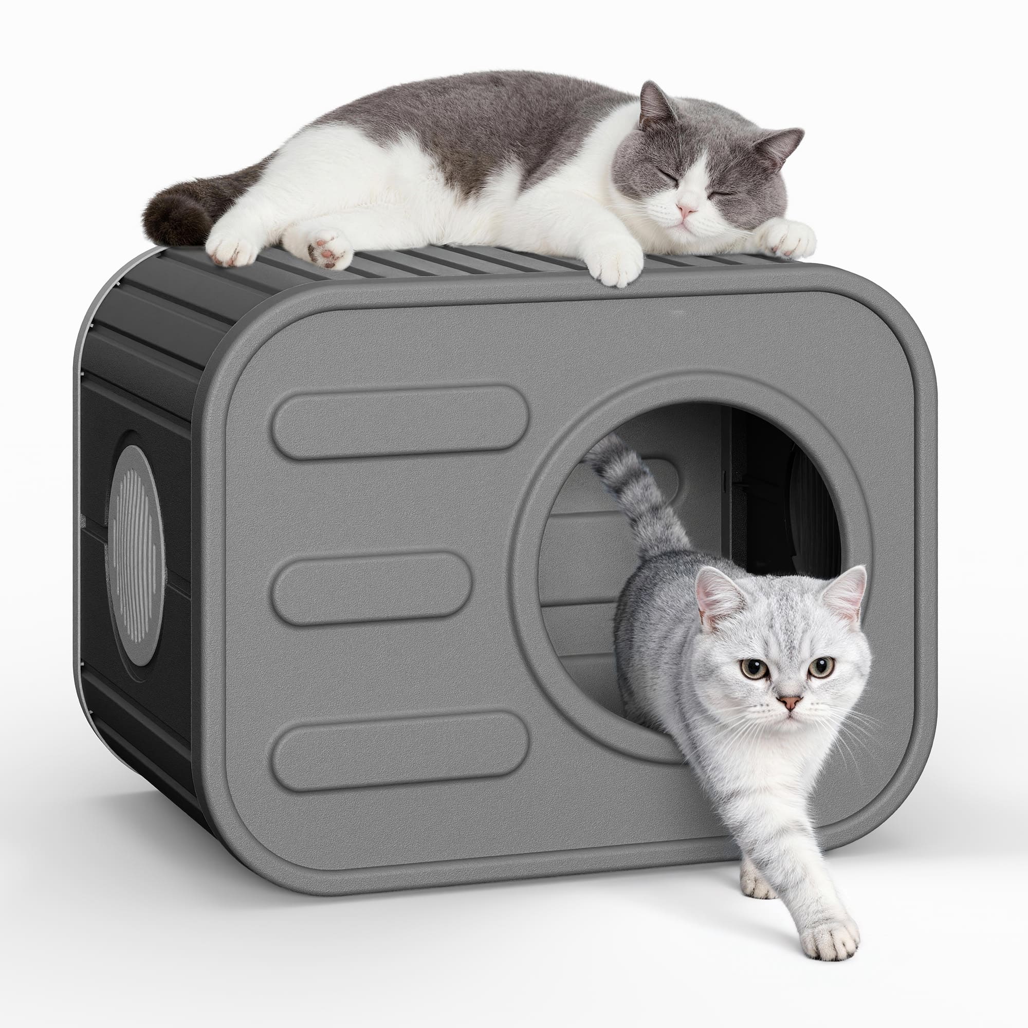 Curved Cat House