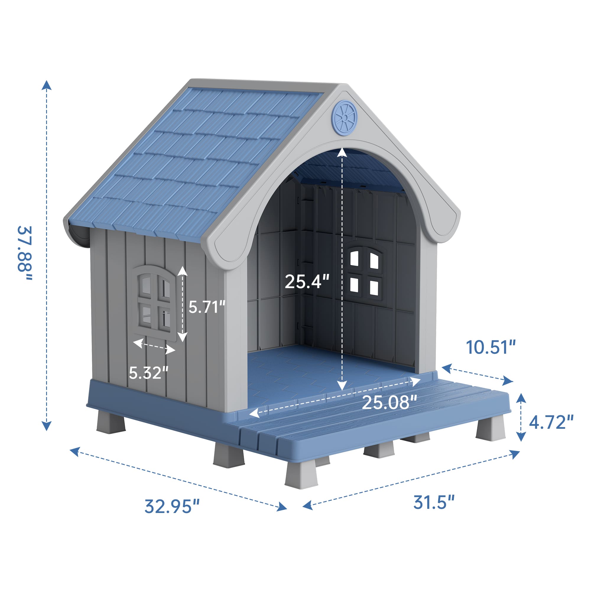 Dog House for Medium Dogs Secondary image