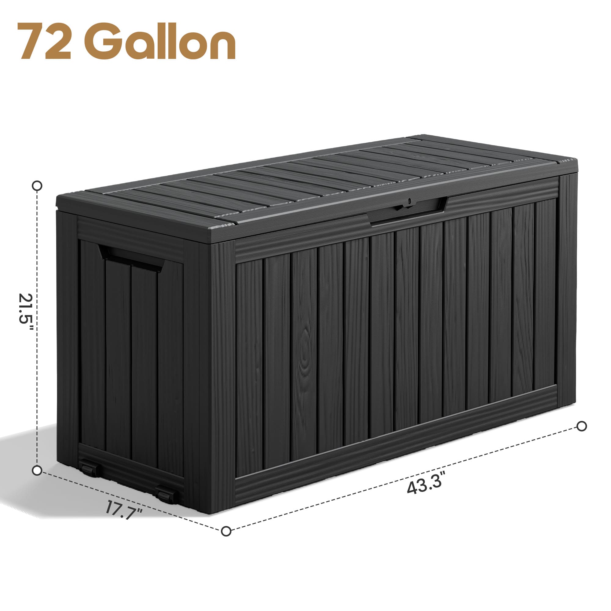 72 Gal Outdoor Resin Box Secondary image