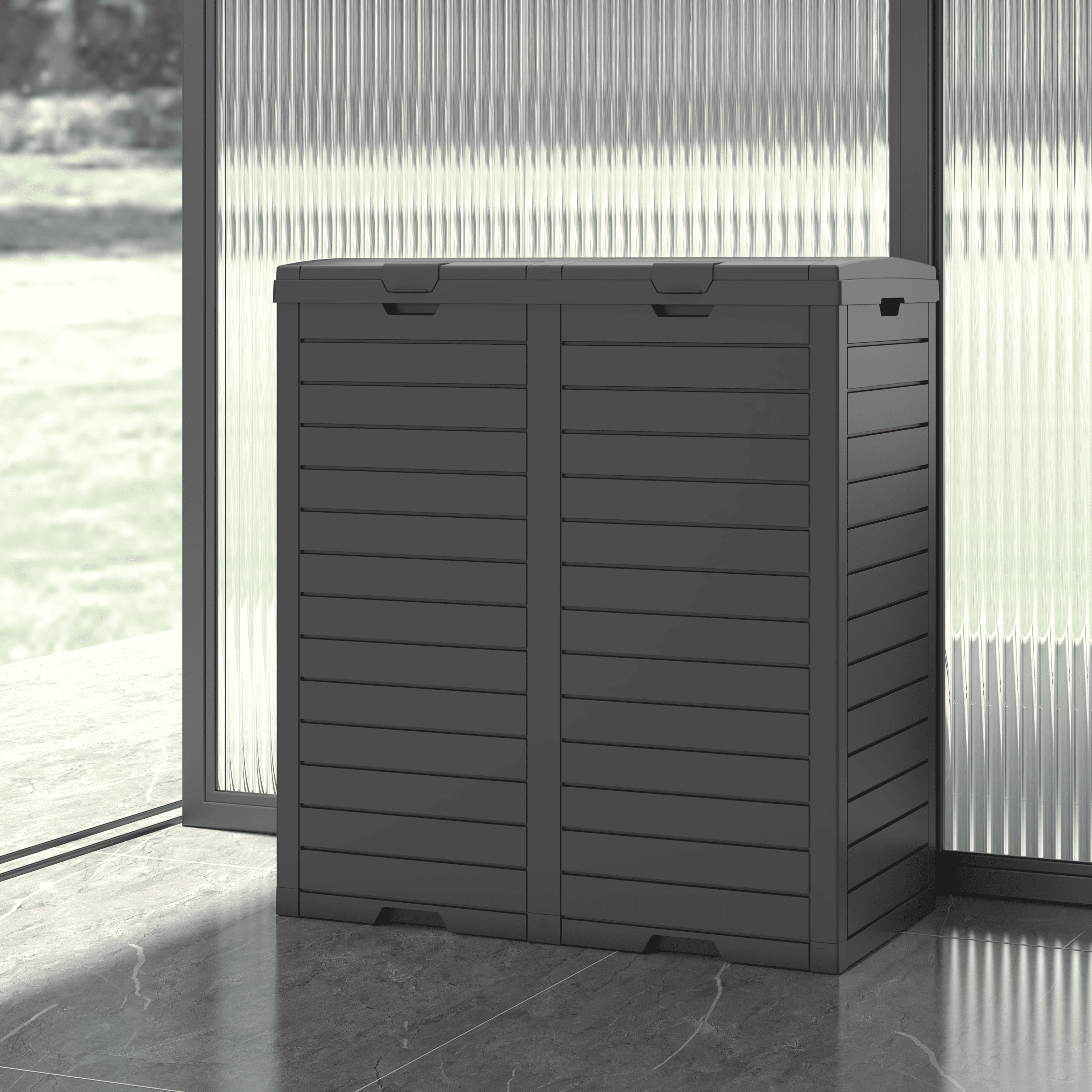 31/62 Gal Outdoor Trash Can