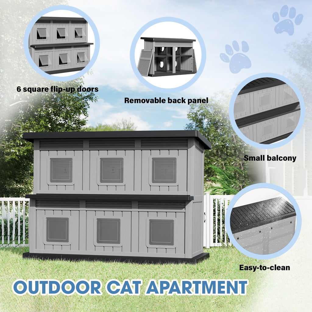 2-Story Cat Apartment