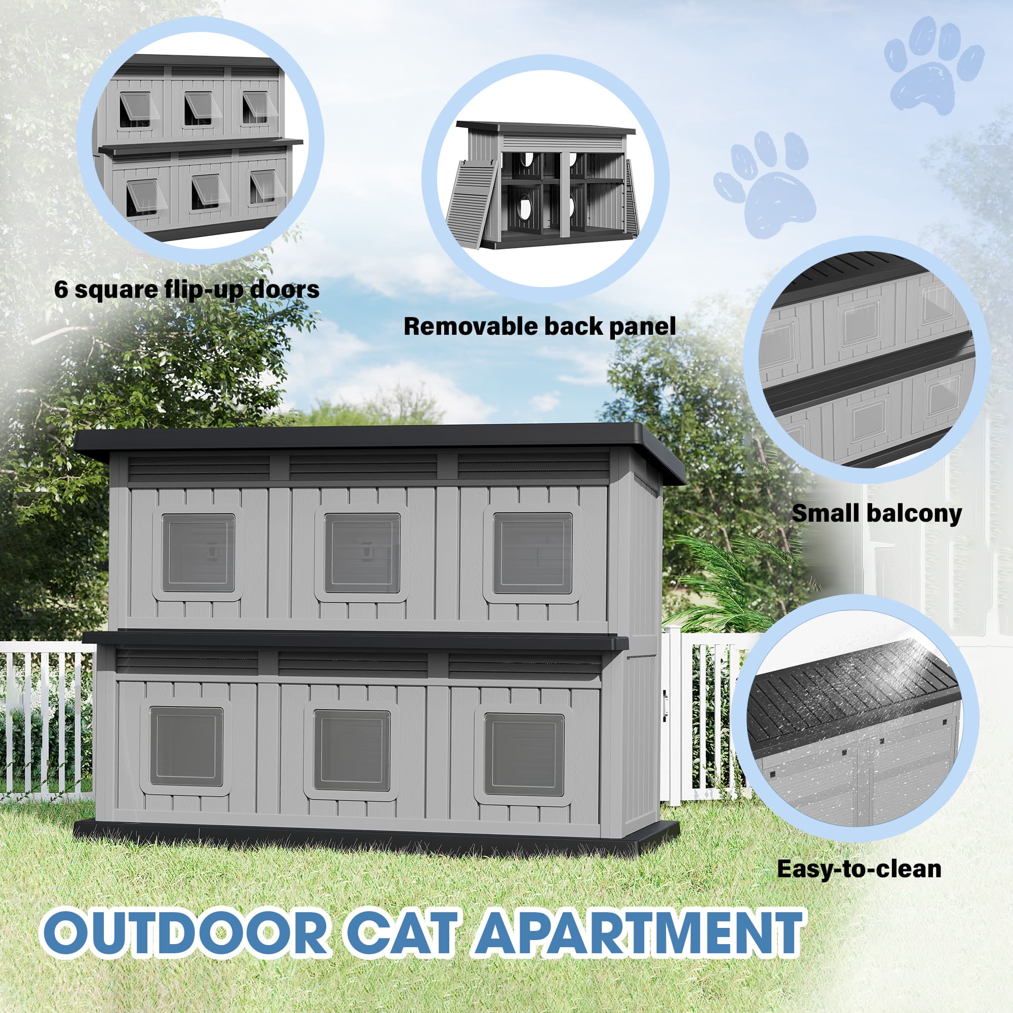 2-Story Cat Apartment