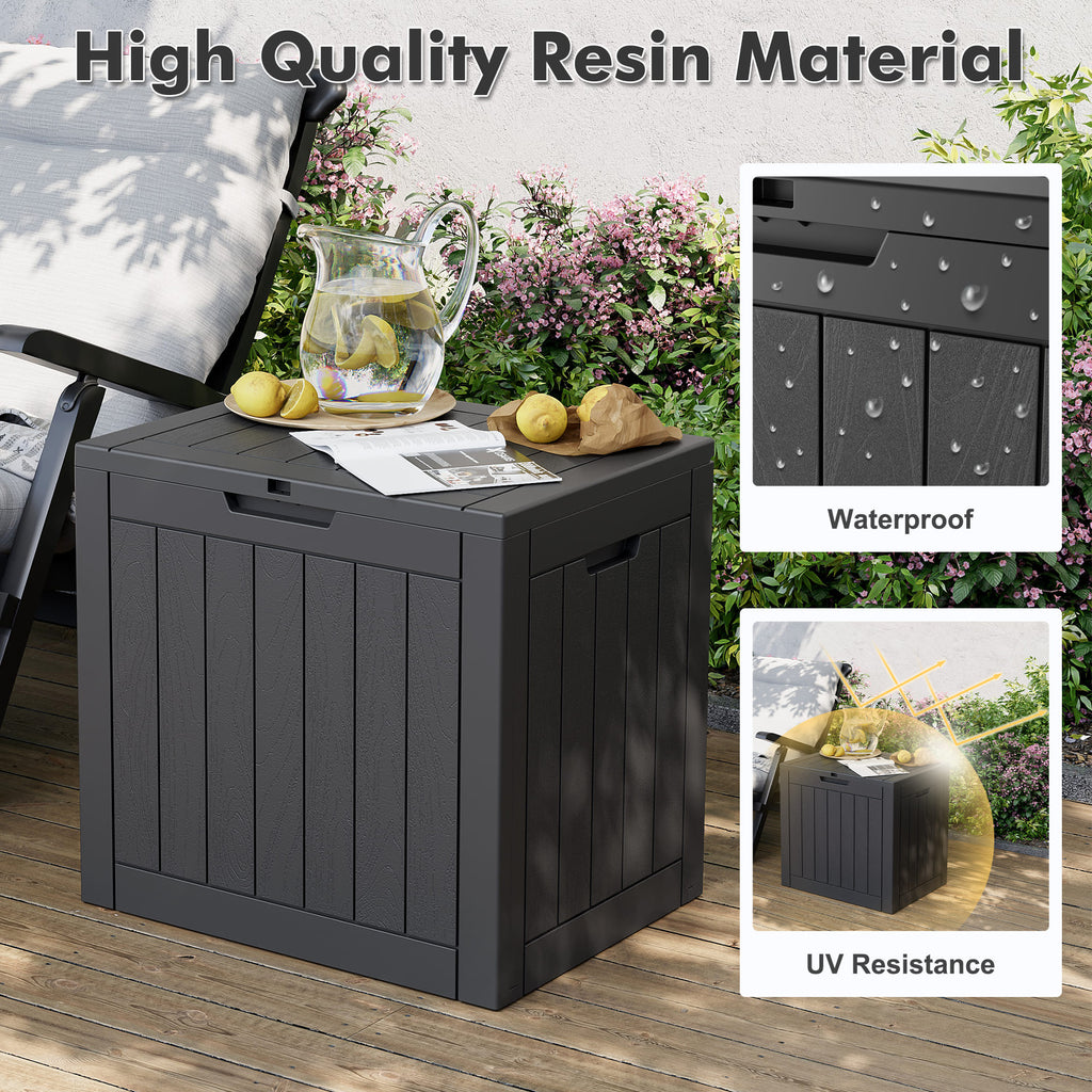 31.2 Gallon  Storage Deck Box 1/2 Pack