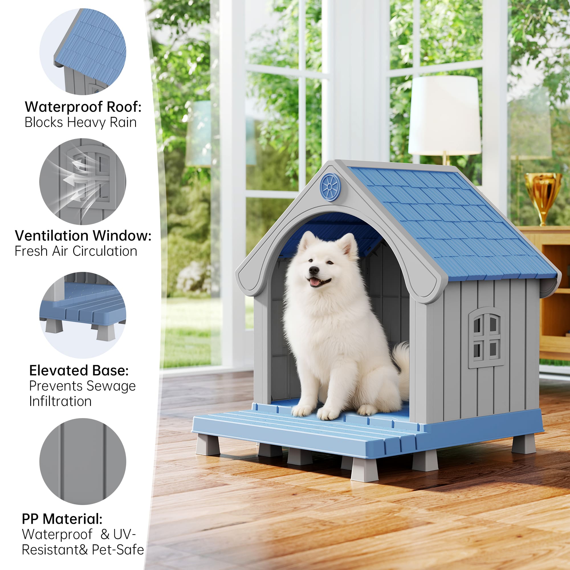 Dog House for Medium Dogs