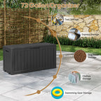 72 Gal Outdoor Resin Box