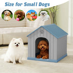 Dog Kennel for Small to Medium Dogs Grey/Blue 2 Sizes Available