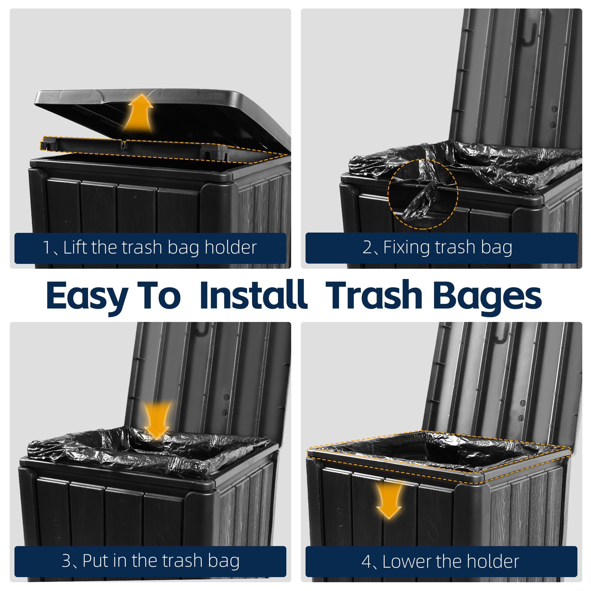 23 Gallon Trash Can