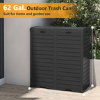 31/62 Gal Outdoor Trash Can