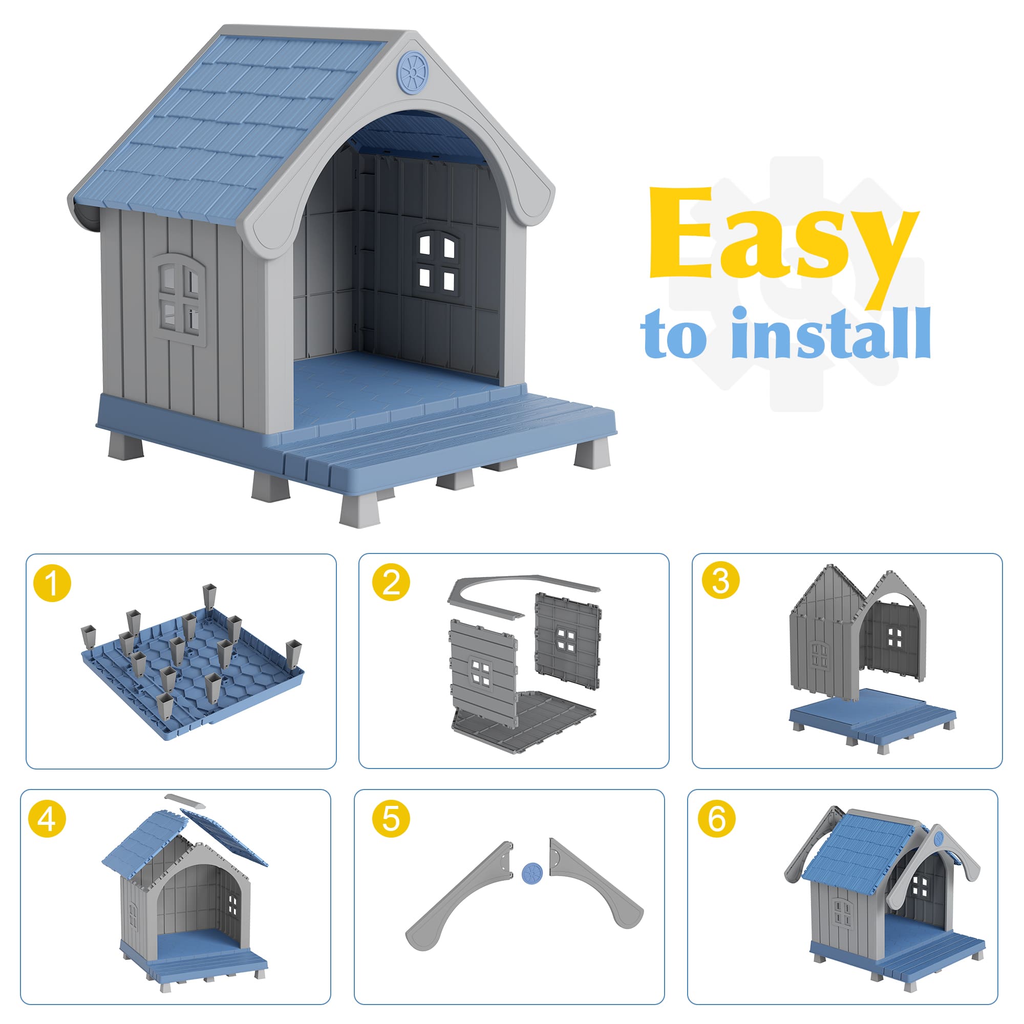 Dog House for Medium Dogs