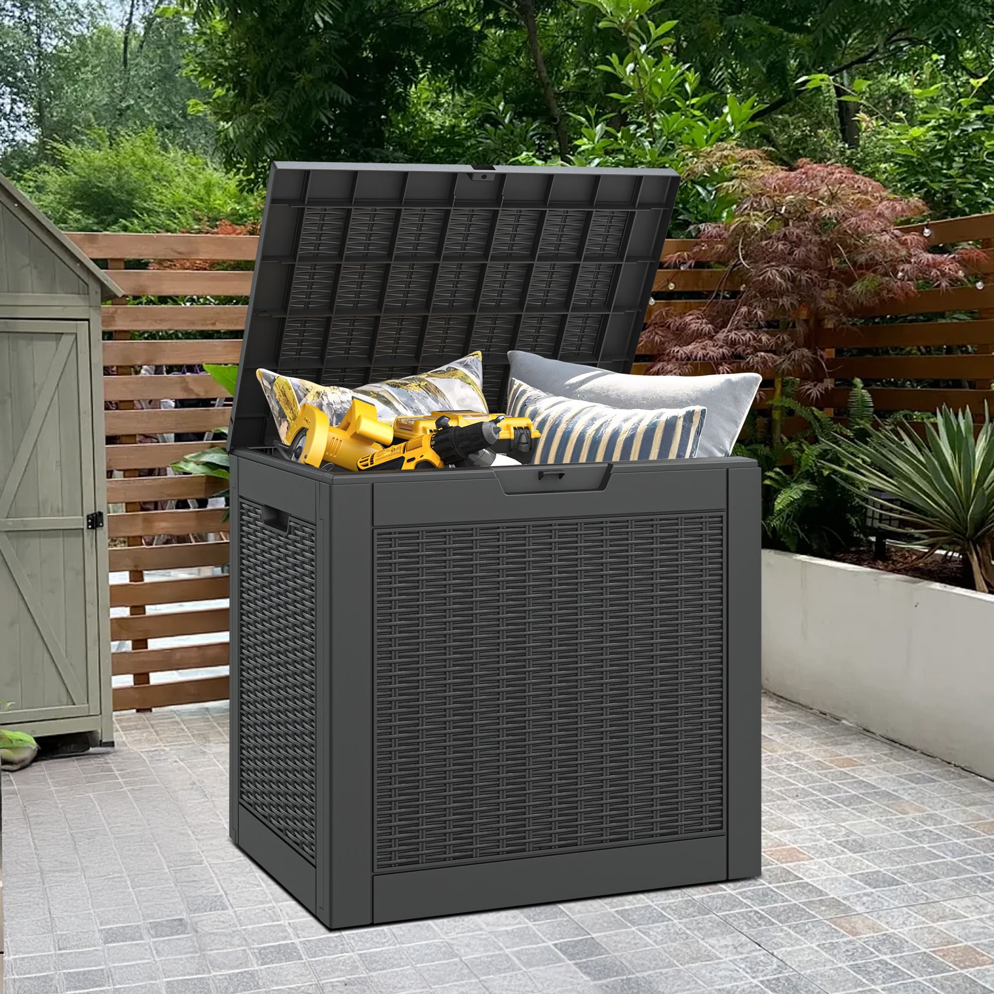 1pcs 35 Gallon Storage Deck Box