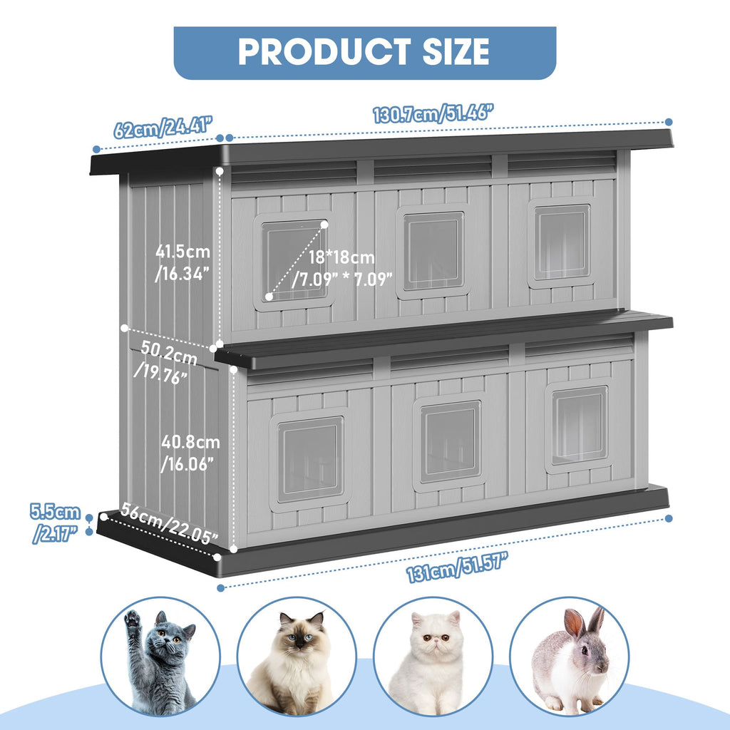 2-Story Cat Apartment