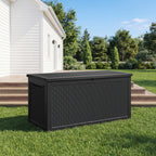 260 Gallon Storage Deck Box Black/Gray