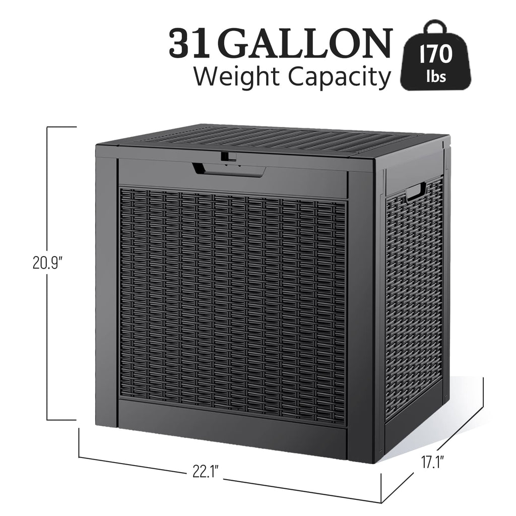 31 Gal Outdoor Resin Box