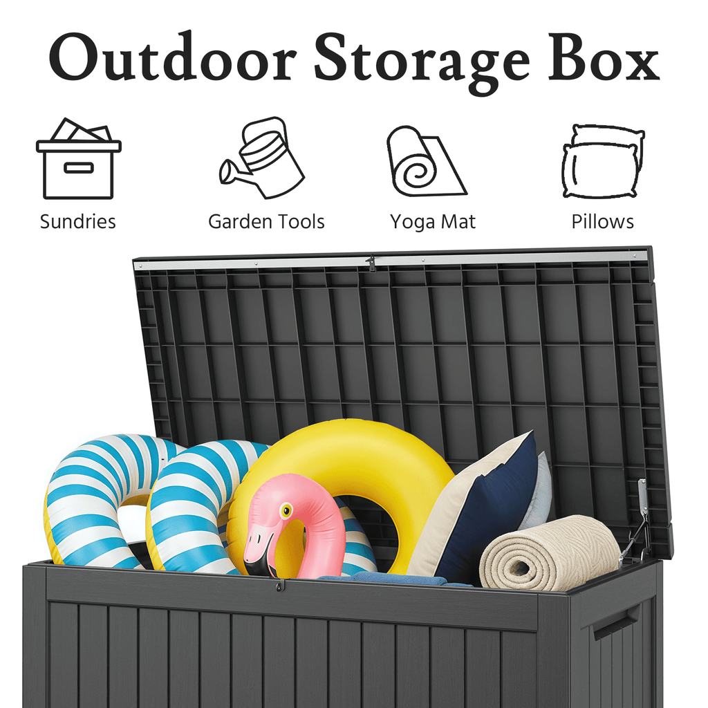 260 Gallon Deck Box with Soft-Close Lid