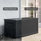 320 Gal Outdoor Resin Deck Box