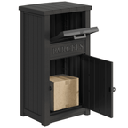 Lockable Package Delivery Box with Anti-Theft Drop Slot