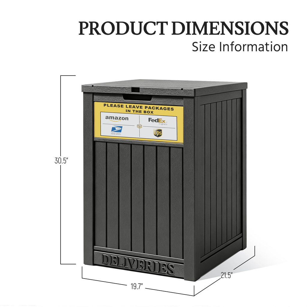 48 Gal Lockable Package Delivery Box
