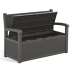 80 Gallon Resin Storage Bench