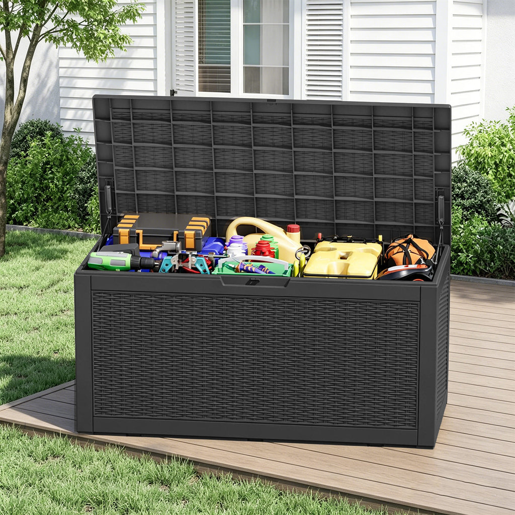 100 Gal Outdoor Resin Deck Box