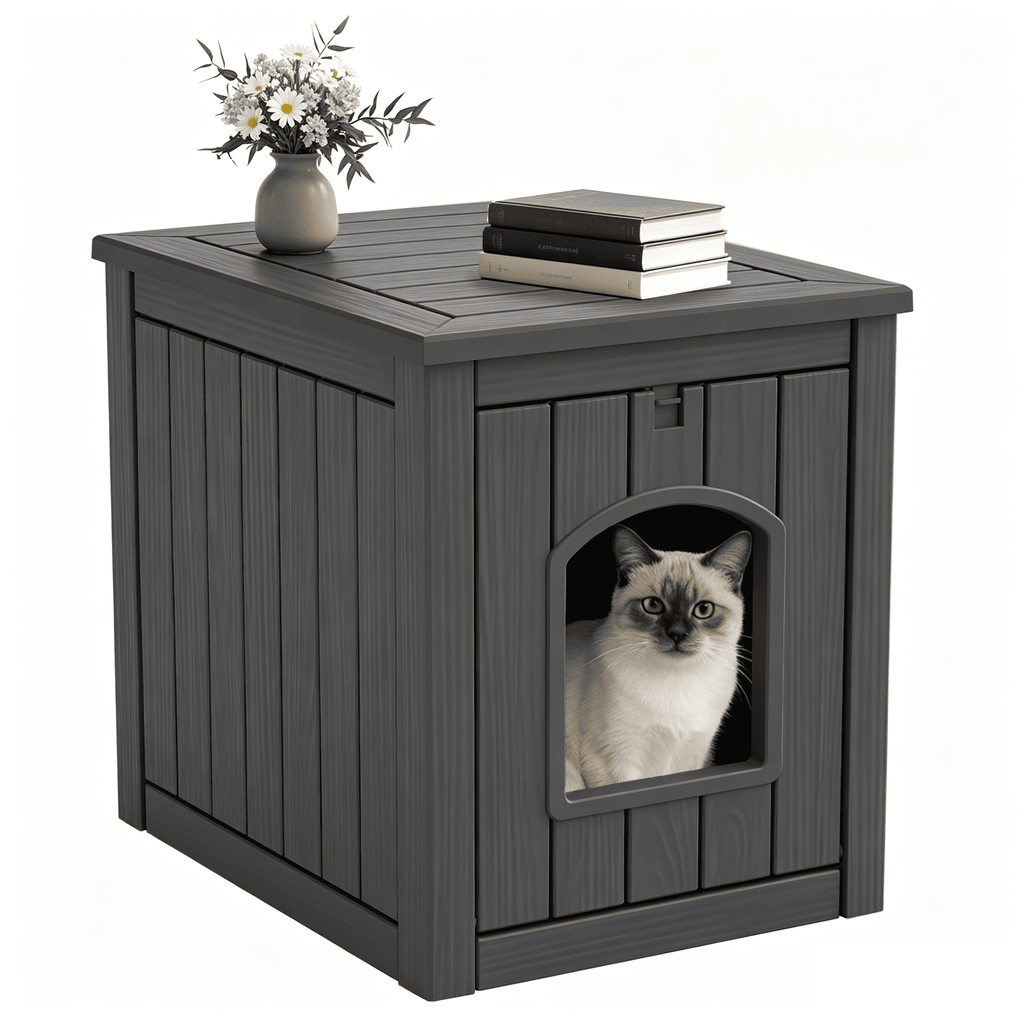 Hidden Resin Cat Litter Box