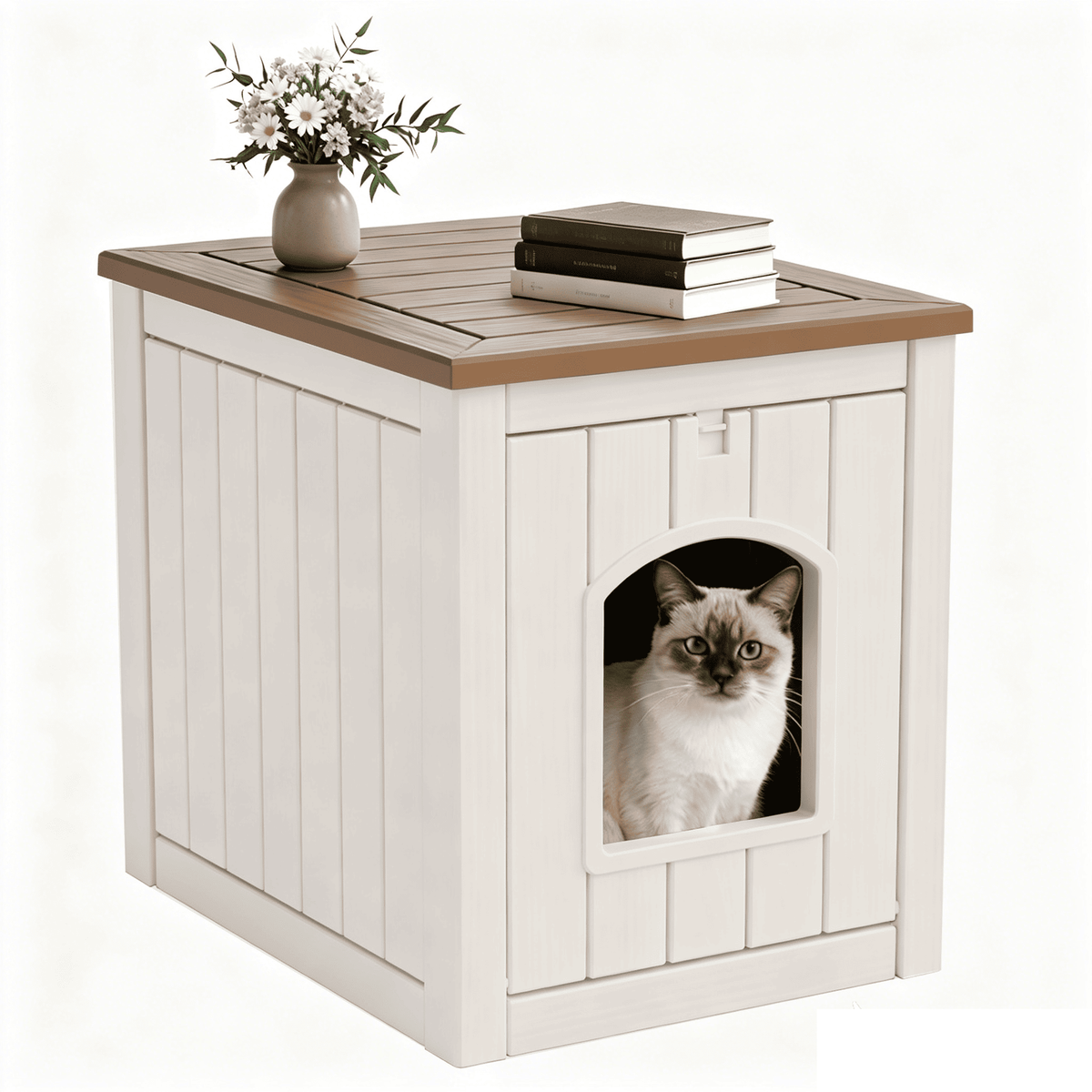Hidden Resin Cat Litter Box