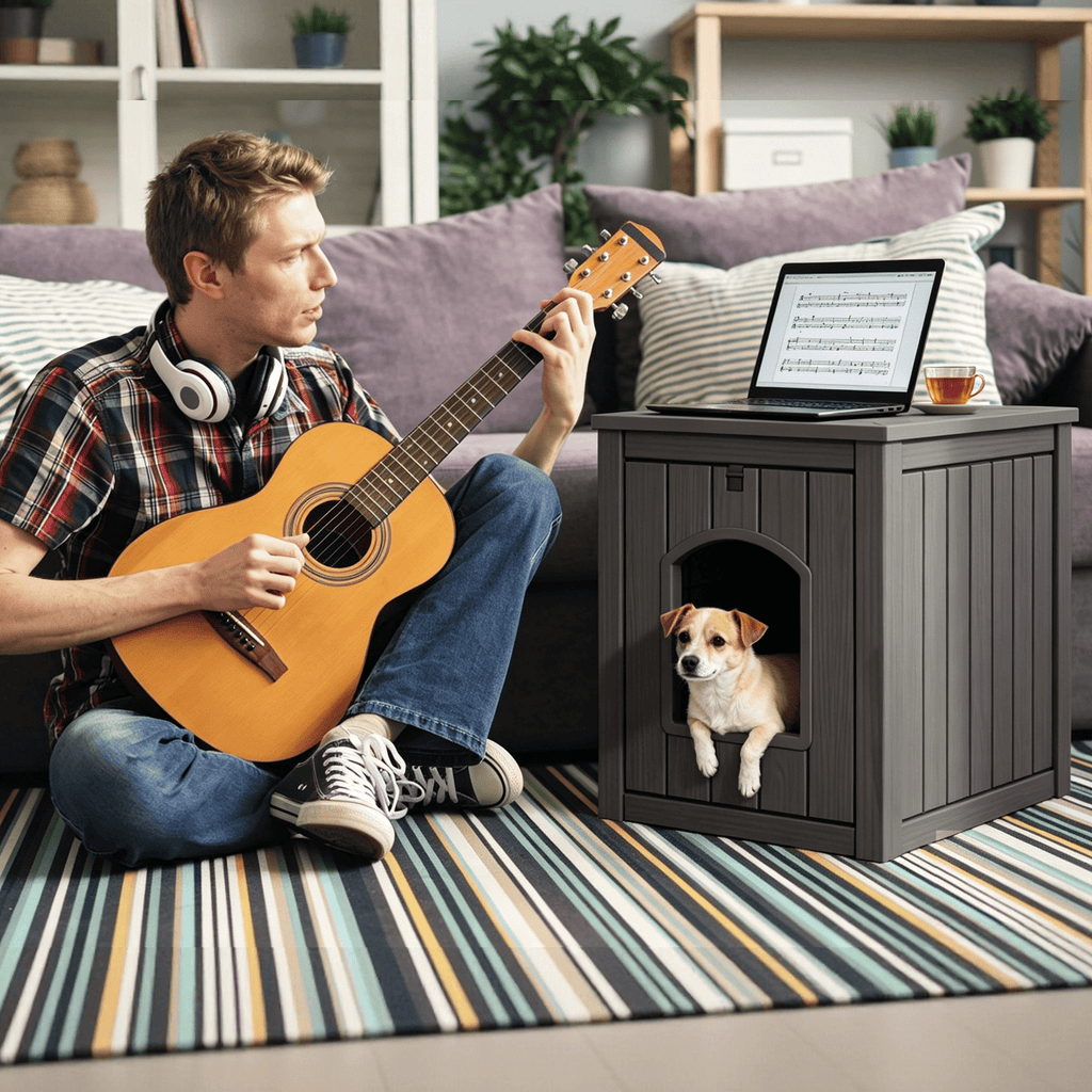 Hidden Resin Cat Litter Box