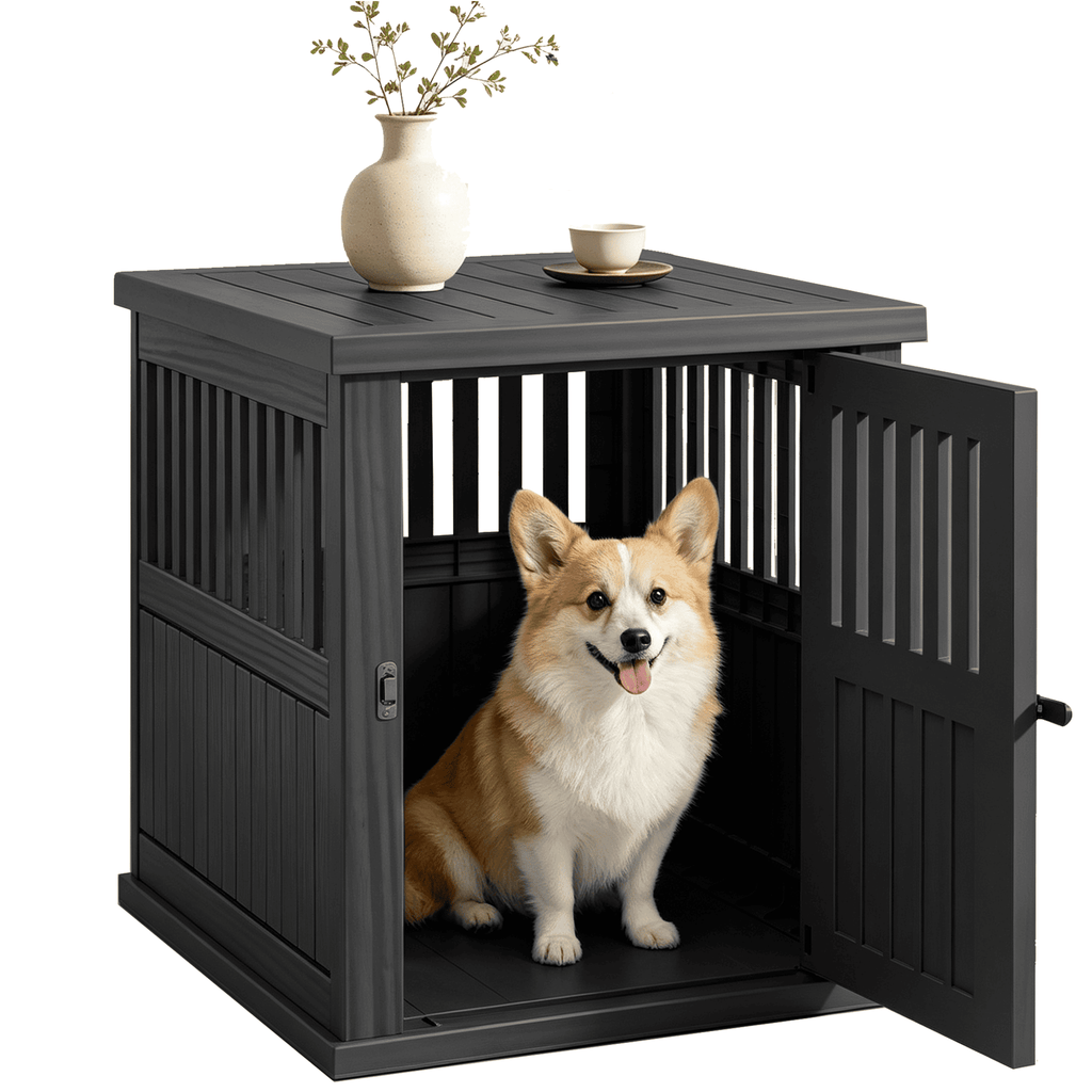 Dog Crate Furniture End Table