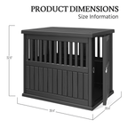 Dog Crate Furniture End Table