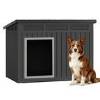 Outdoor Dog House with Lift-Up Roof