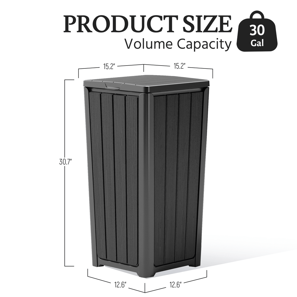 23 Gallon Outdoor Trash Can