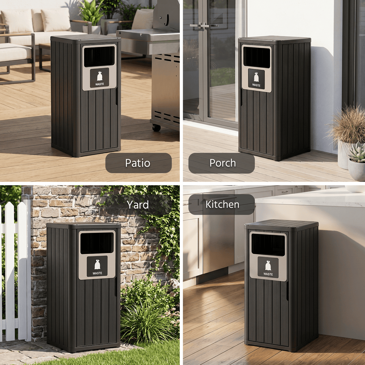 22 Gallon Outdoor Trash Can